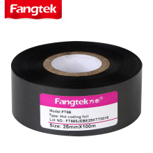 High quality 25mm*100m Hot foil coding /hot foil roll for coding date and batch number